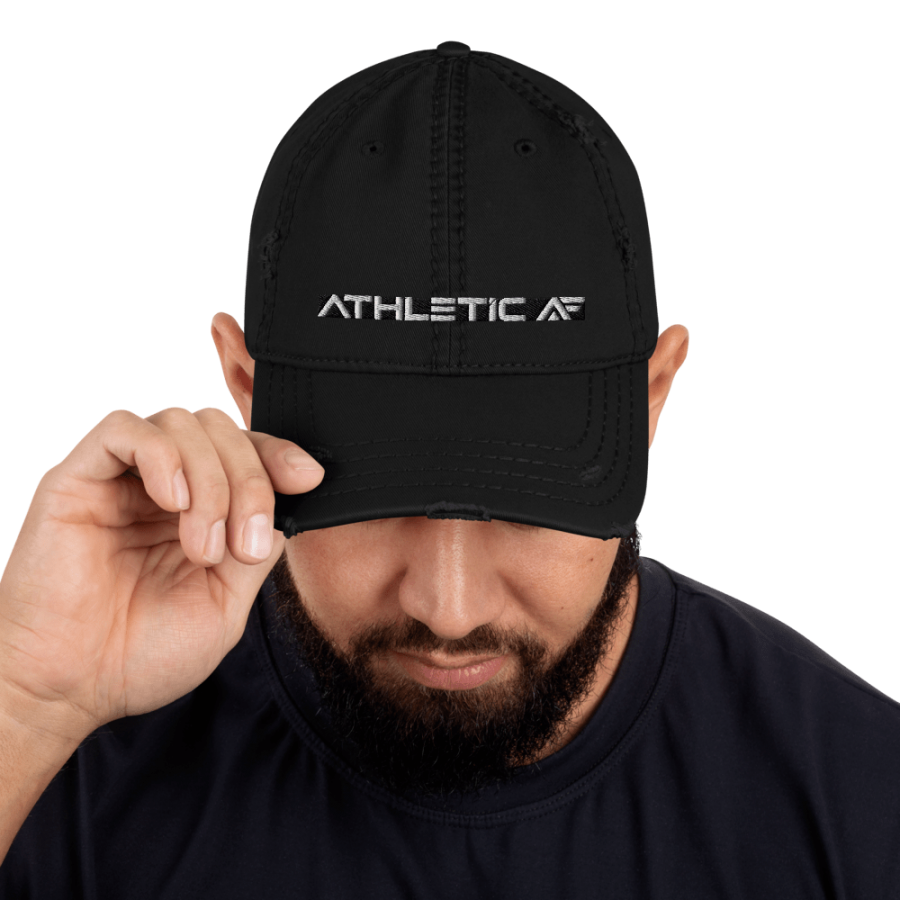 Athletic AF Distressed Dad Hat by John Madsen | Athletic AF | Upgrade your Business, Fitness & Mindset