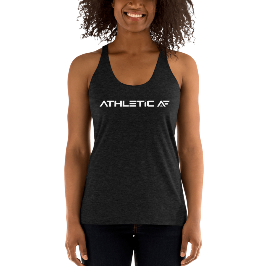 Women's Racerback Tank by John Madsen | Athletic AF | Upgrade your fitness