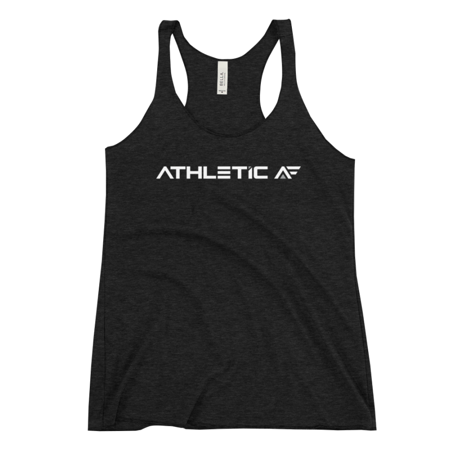 Women's Racerback Tank by John Madsen | Athletic AF | Upgrade your fitness